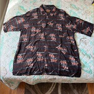 New Men’s Harley-Davidson Logo Button-Down Shirt